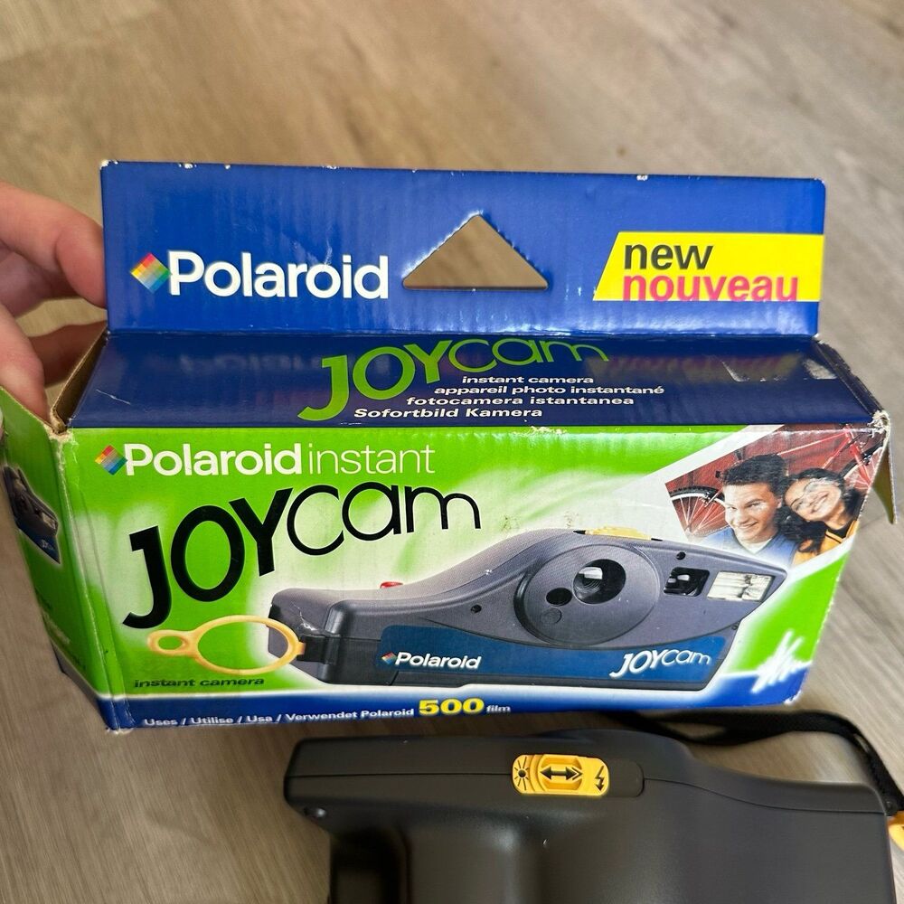 Vintage Y2K Polaroid Instant JoyCam in Box with Manual Bonus MTV Photo Holder - Picture 5 of 10